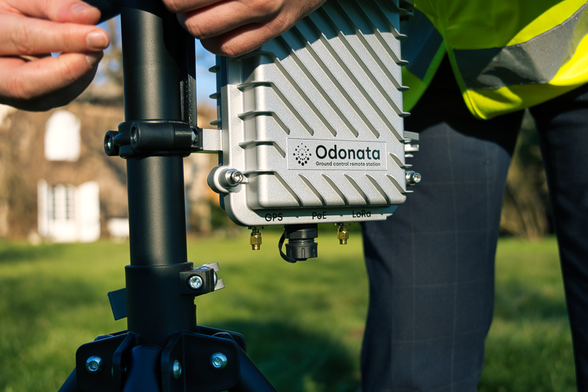 systeme de reception et de contrôle RTK et MavLink pour essaim de drones